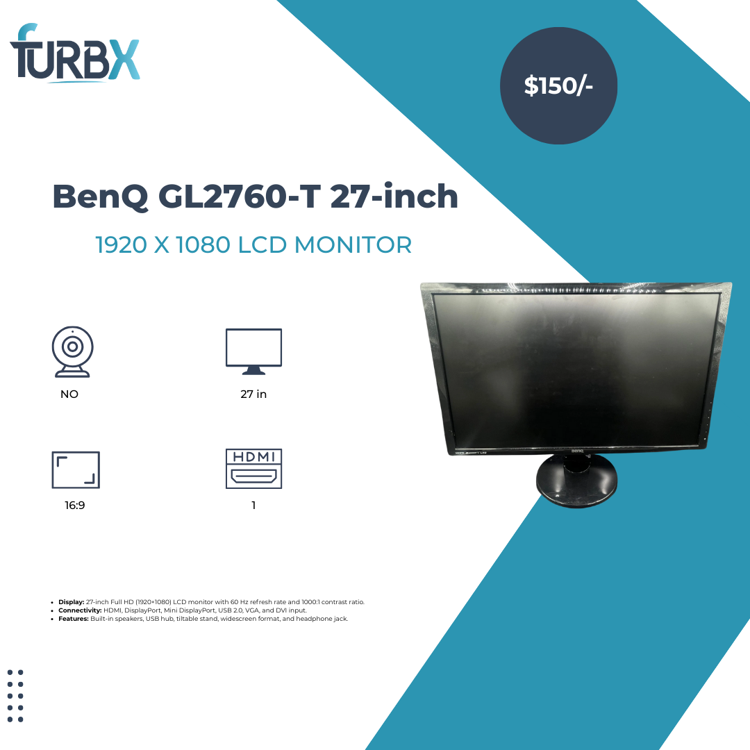 BenQ GL2760-T 27-inch 1920 x 1080 LCD Monitor