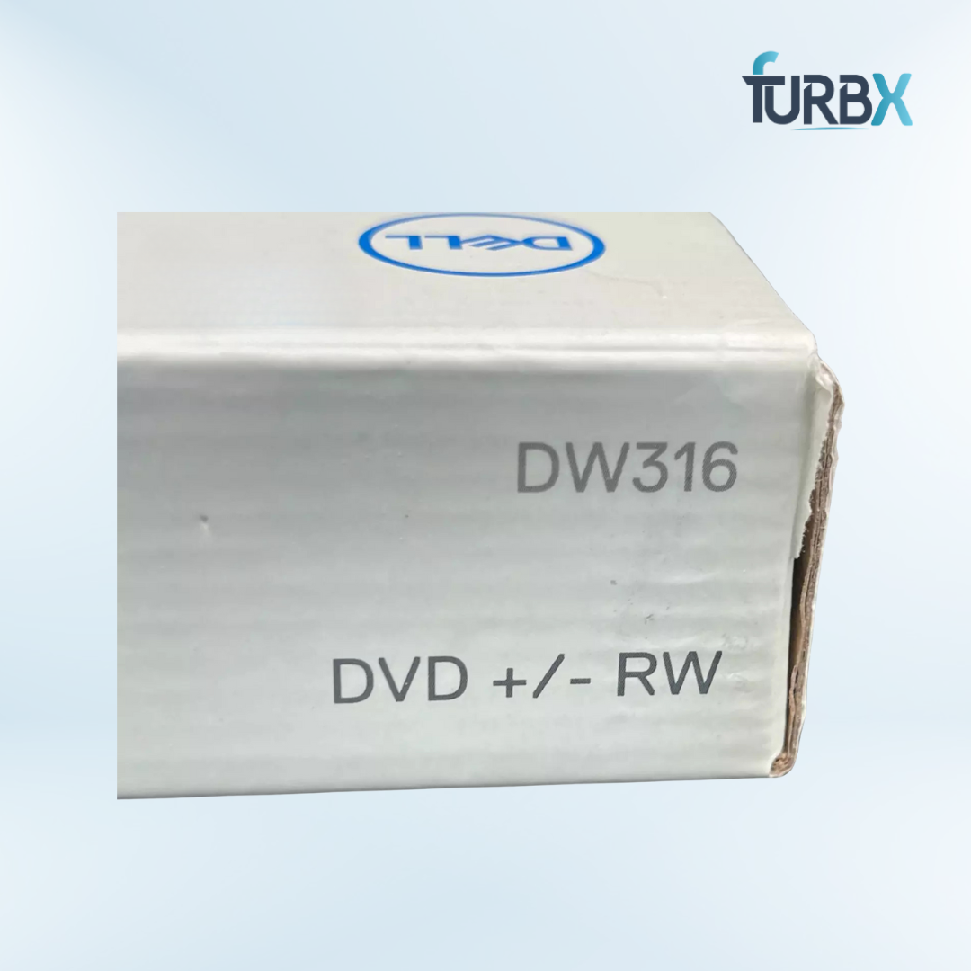 Dell Slim DVD Compact USB Drive CD DVD +/- RW Windows DW316