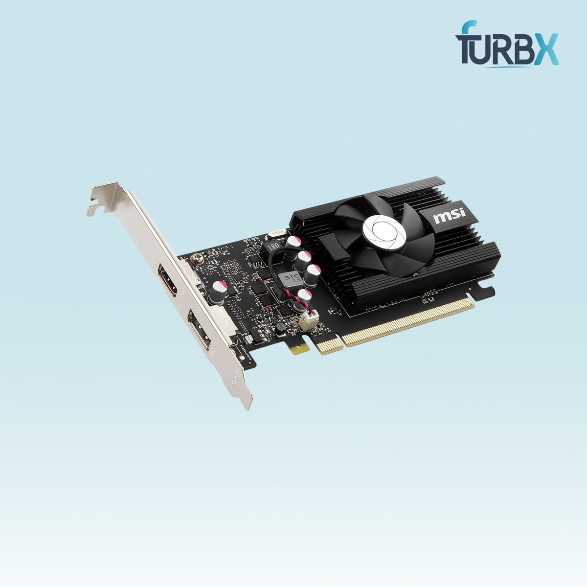MSI GeForce GT 1030 LP OC 2GB DDR4 64-bit Graphics Card