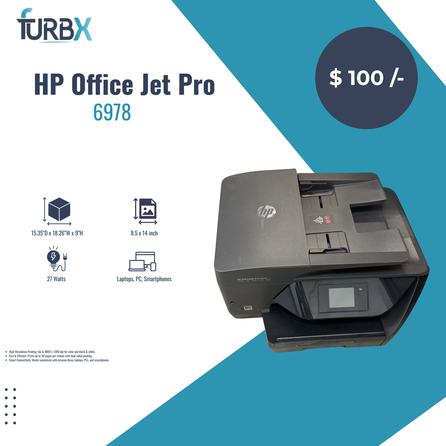 HP OFFICE JET PRO 6978