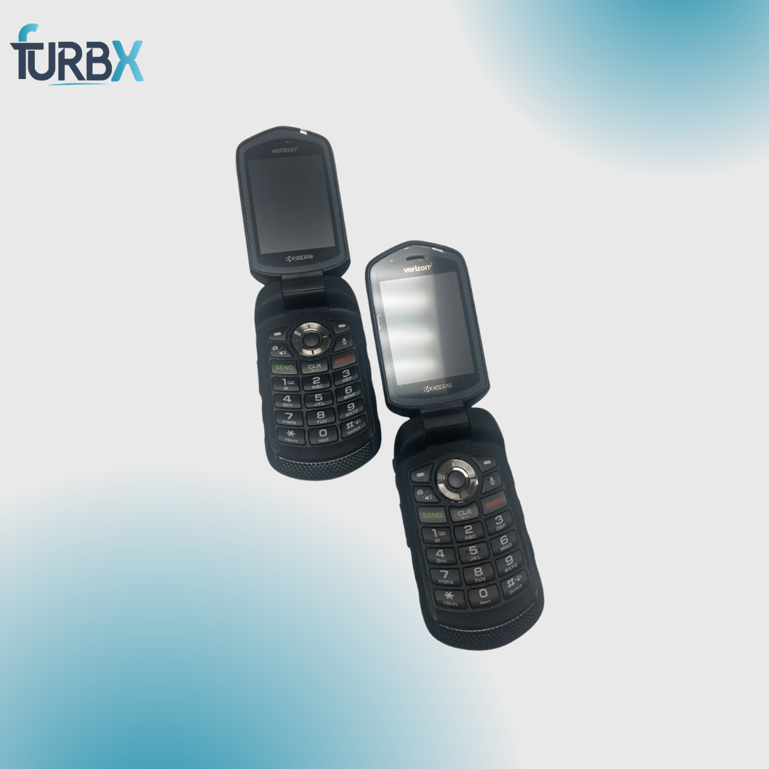 Lot of 2 Kyocera DuraXV LTE E4610 Verizon 16GB Unlocked 4G Rugged Waterproof
