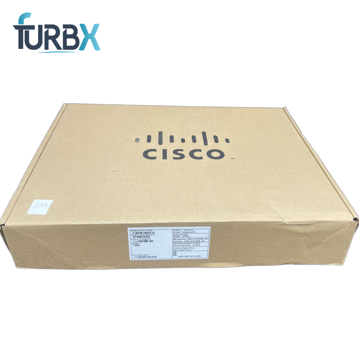 CISCO CP-8831 IP CONFERENCE PHONE (Without Adapter)