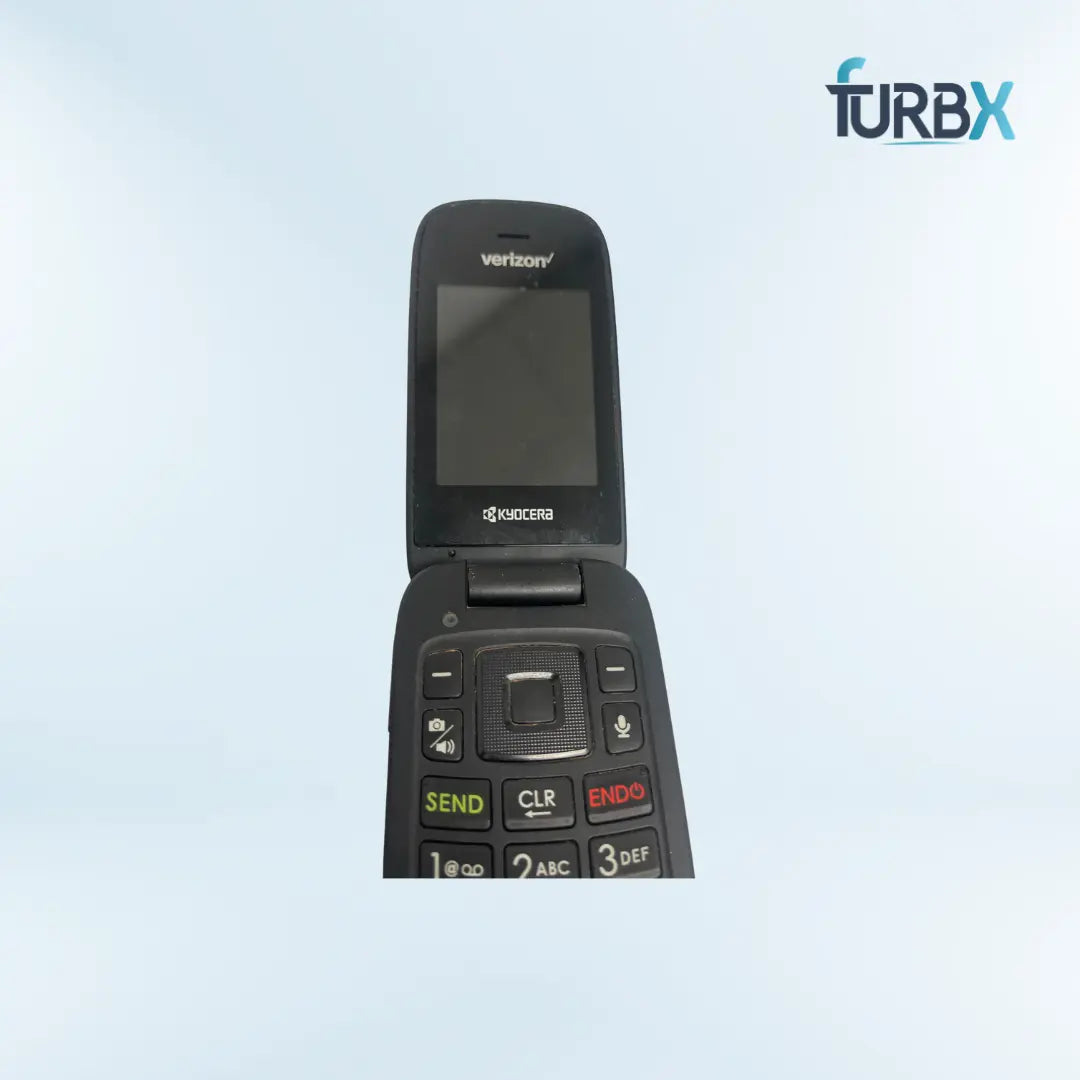 Kyocera Cadence LTE S2720 LTE 4G Verizon Flip Phone Used without battery and back cover FurbX