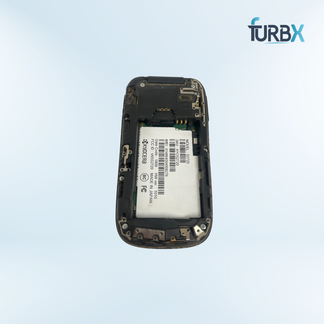 Kyocera Cadence LTE S2720 LTE 4G Verizon Flip Phone Used without battery and back cover