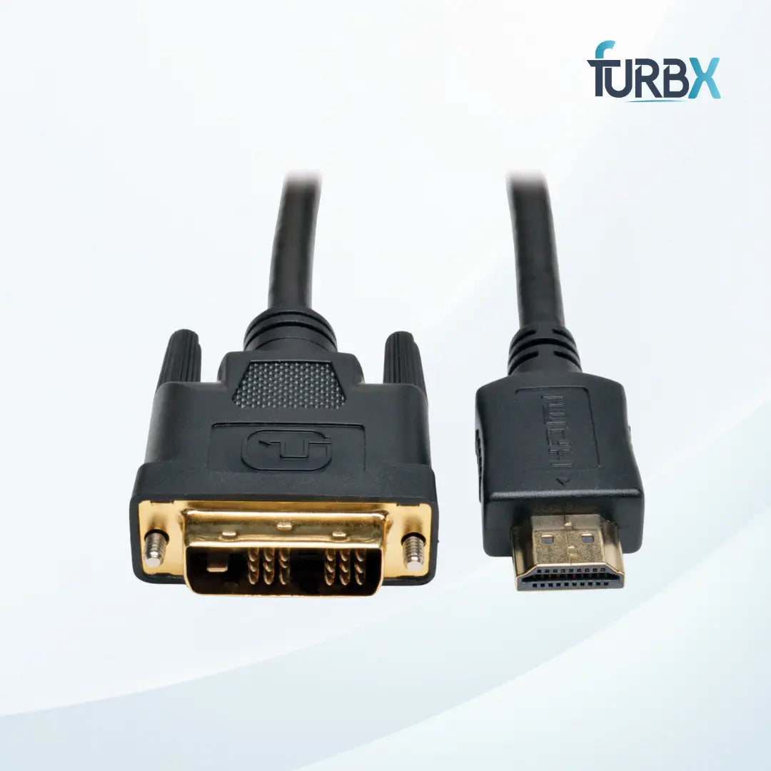 Tripp Lite HDMI to DVI Cable, Digital Monitor Adapter Cable 50-ft. (P566-050) FurbX