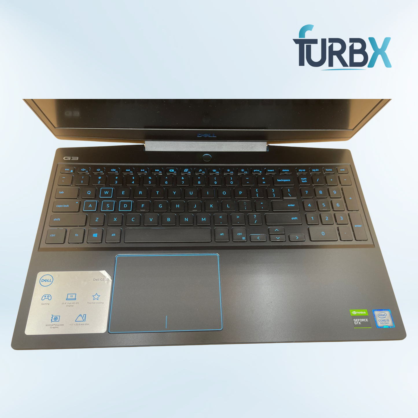 Dell G3 15 3590 Core i5 9th Gen 8GB 512GB GTX 1660 TI Without SSD & Adapter