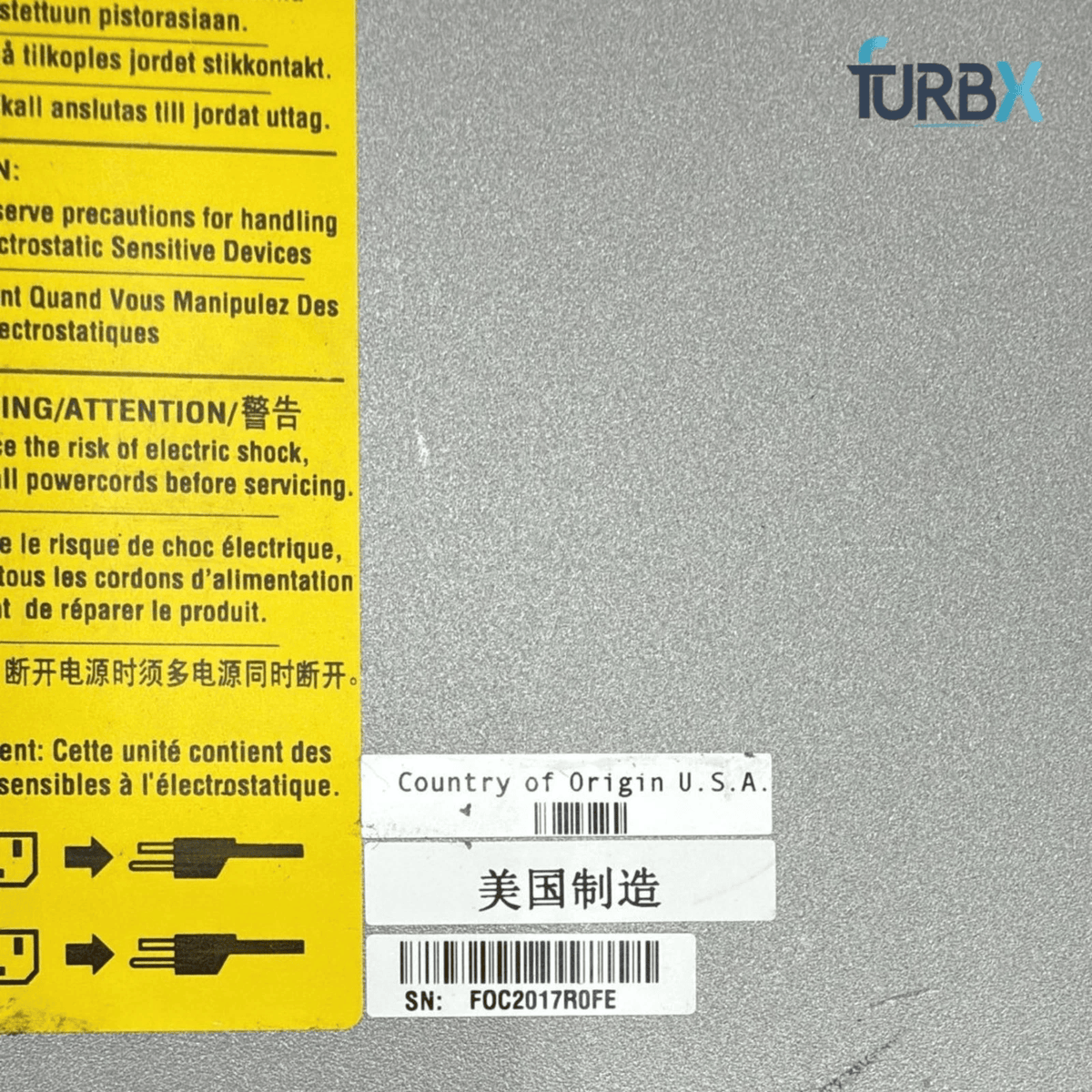 Cisco Nexus N3K-C3548P-10GX V01 48x SFP+ 10G Ports Switch No Power Cord