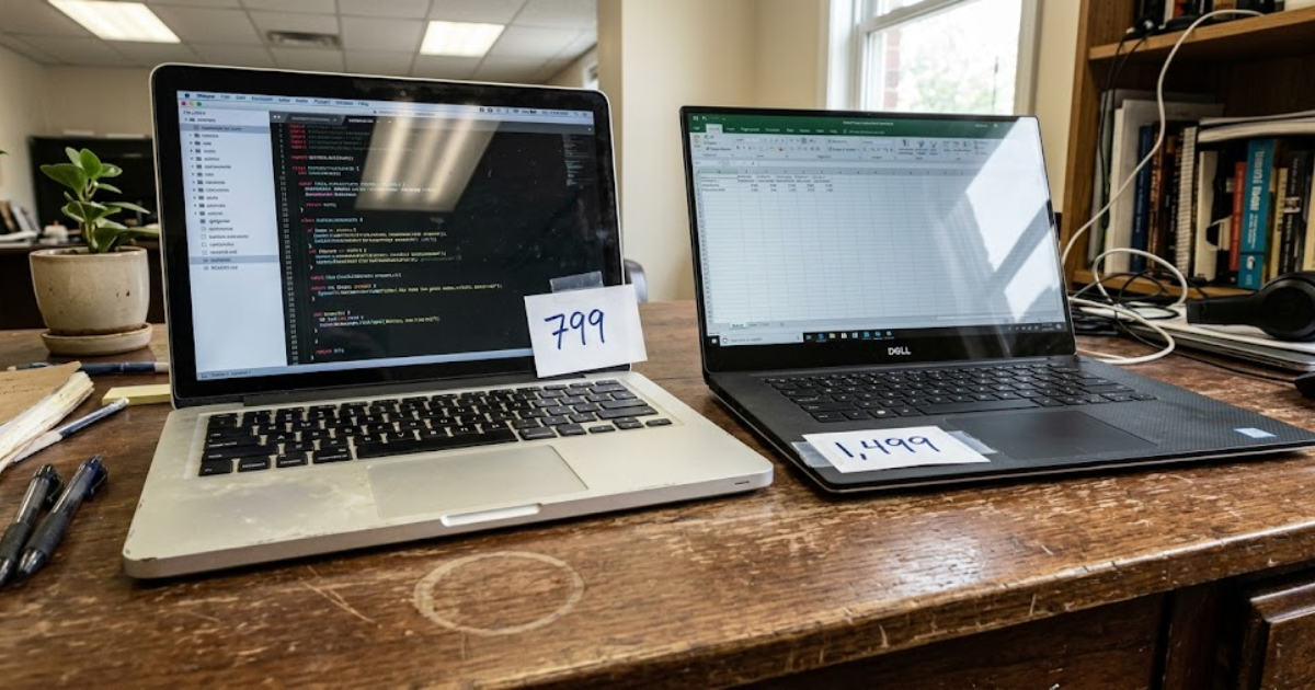 Comparing refurbished vs new laptop prices and value