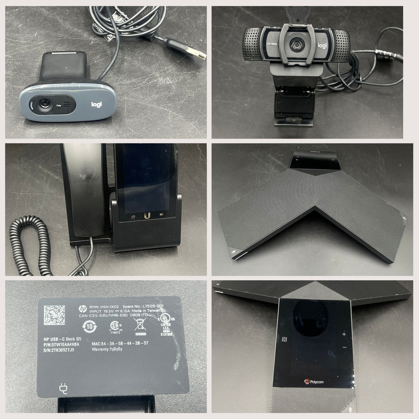 100+ Mix items Shure Equipment, Servers, Switches, Phones, Projectors, Rugged, Toughbook & more items