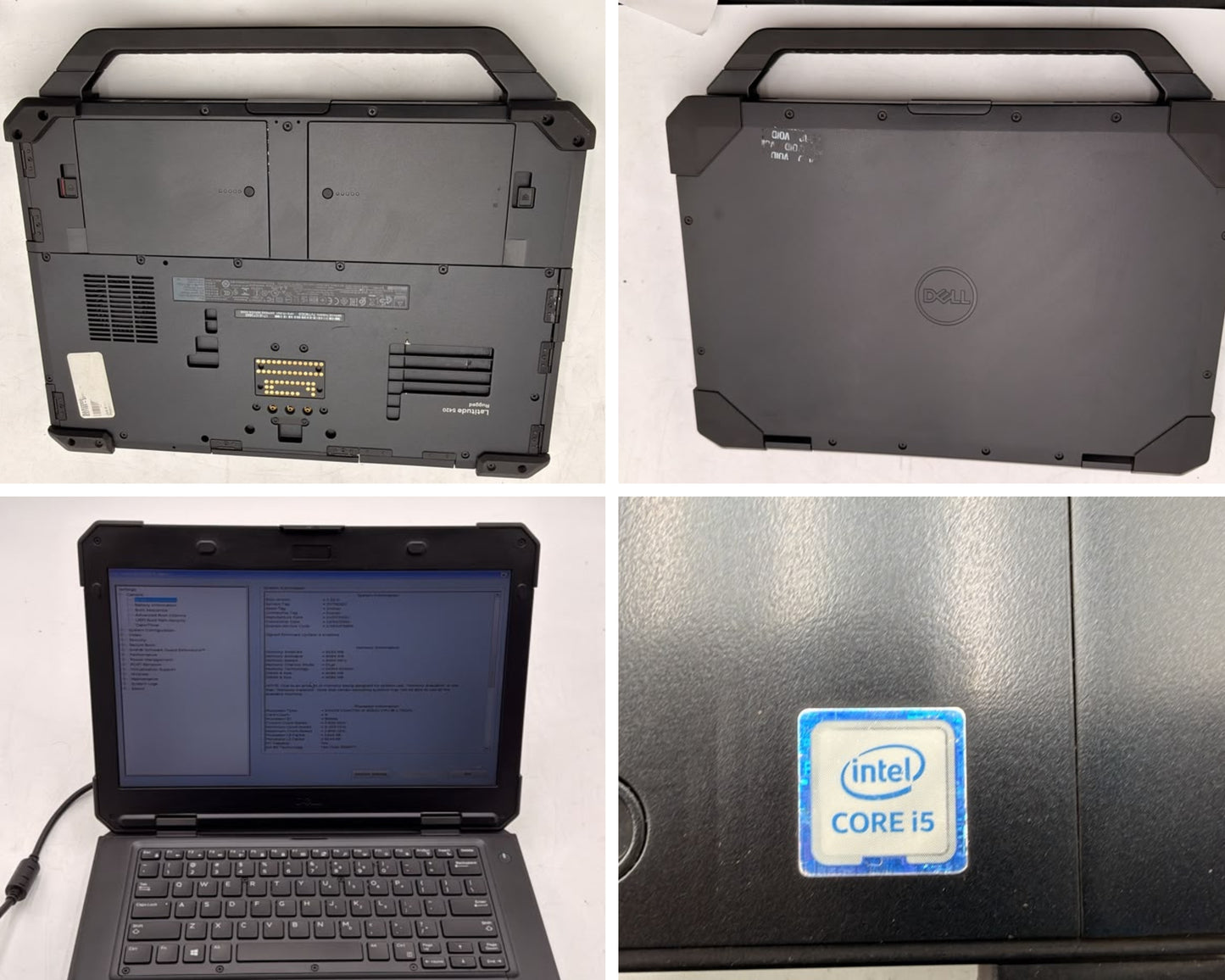 Lot of 17 Dell Latitude 5420, 5430 & 7220 Rugged No AC / OS