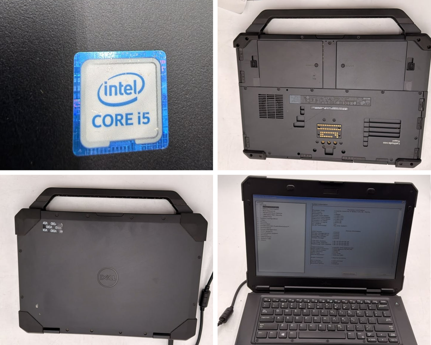 Lot of 17 Dell Latitude 5420, 5430 & 7220 Rugged No AC / OS