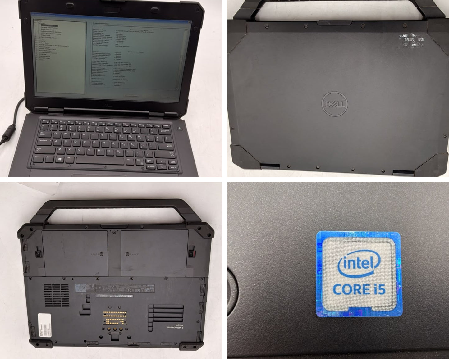 Lot of 17 Dell Latitude 5420, 5430 & 7220 Rugged No AC / OS