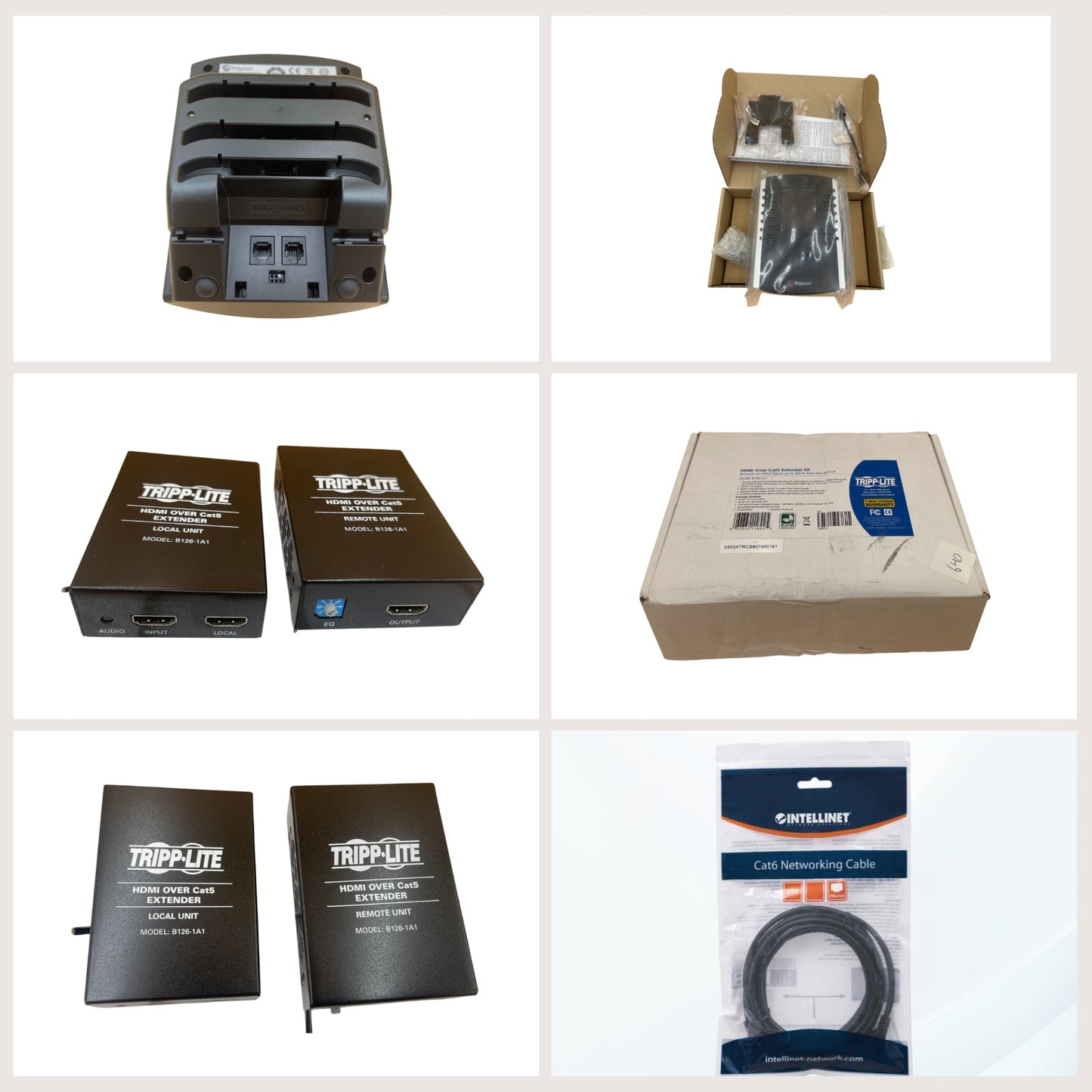 100+ Mix items Shure Equipment, Servers, Switches, Phones, Projectors, Rugged, Toughbook & more items
