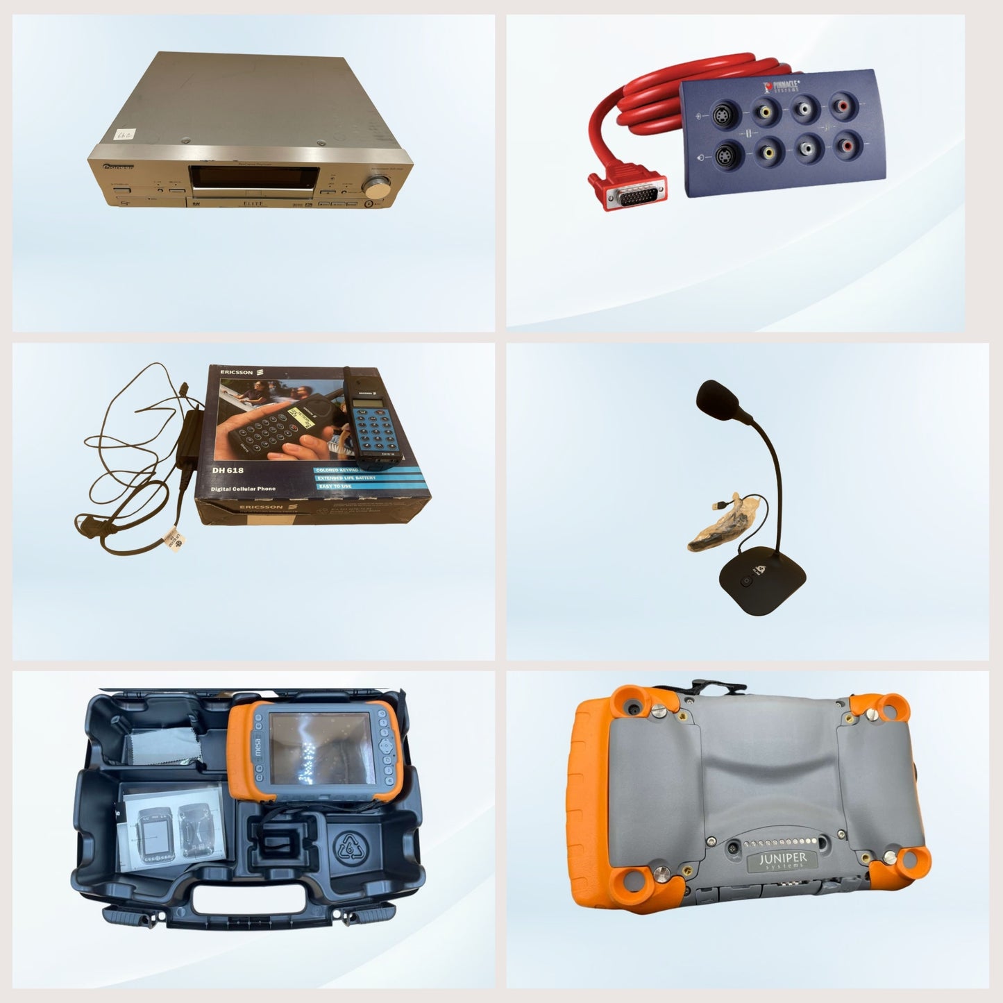 100+ Mix items Shure Equipment, Servers, Switches, Phones, Projectors, Rugged, Toughbook & more items