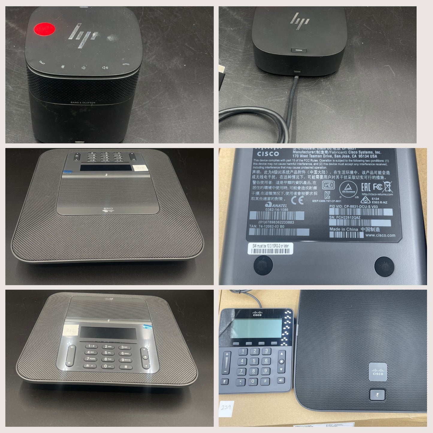 100+ Mix items Shure Equipment, Servers, Switches, Phones, Projectors, Rugged, Toughbook & more items