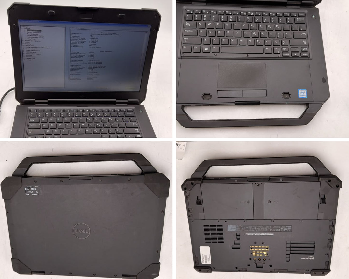 Lot of 17 Dell Latitude 5420, 5430 & 7220 Rugged No AC / OS