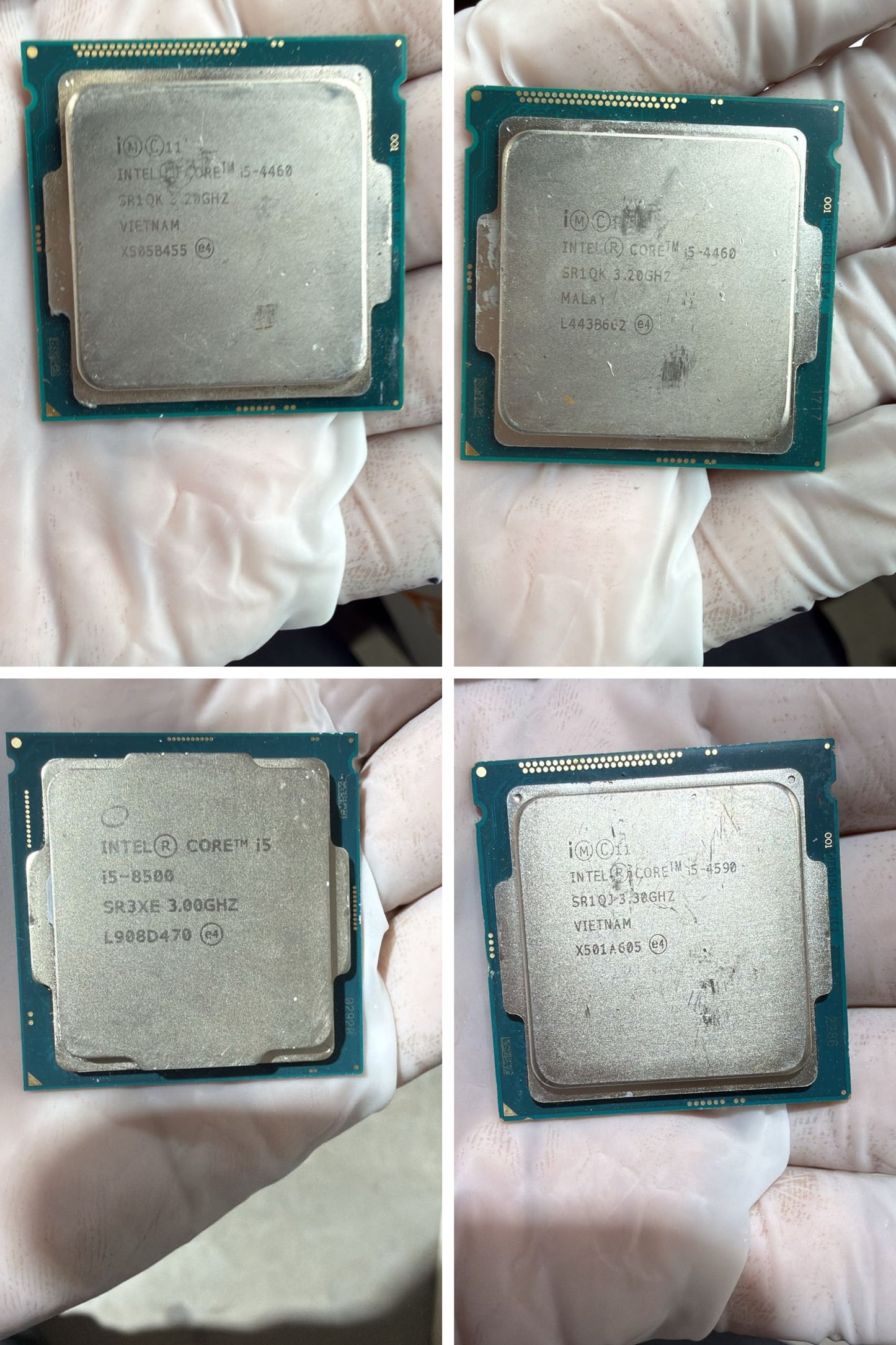 Lot of 54 Mix Processors Core-i3, Core-i5, Core-i7 (Read Description)