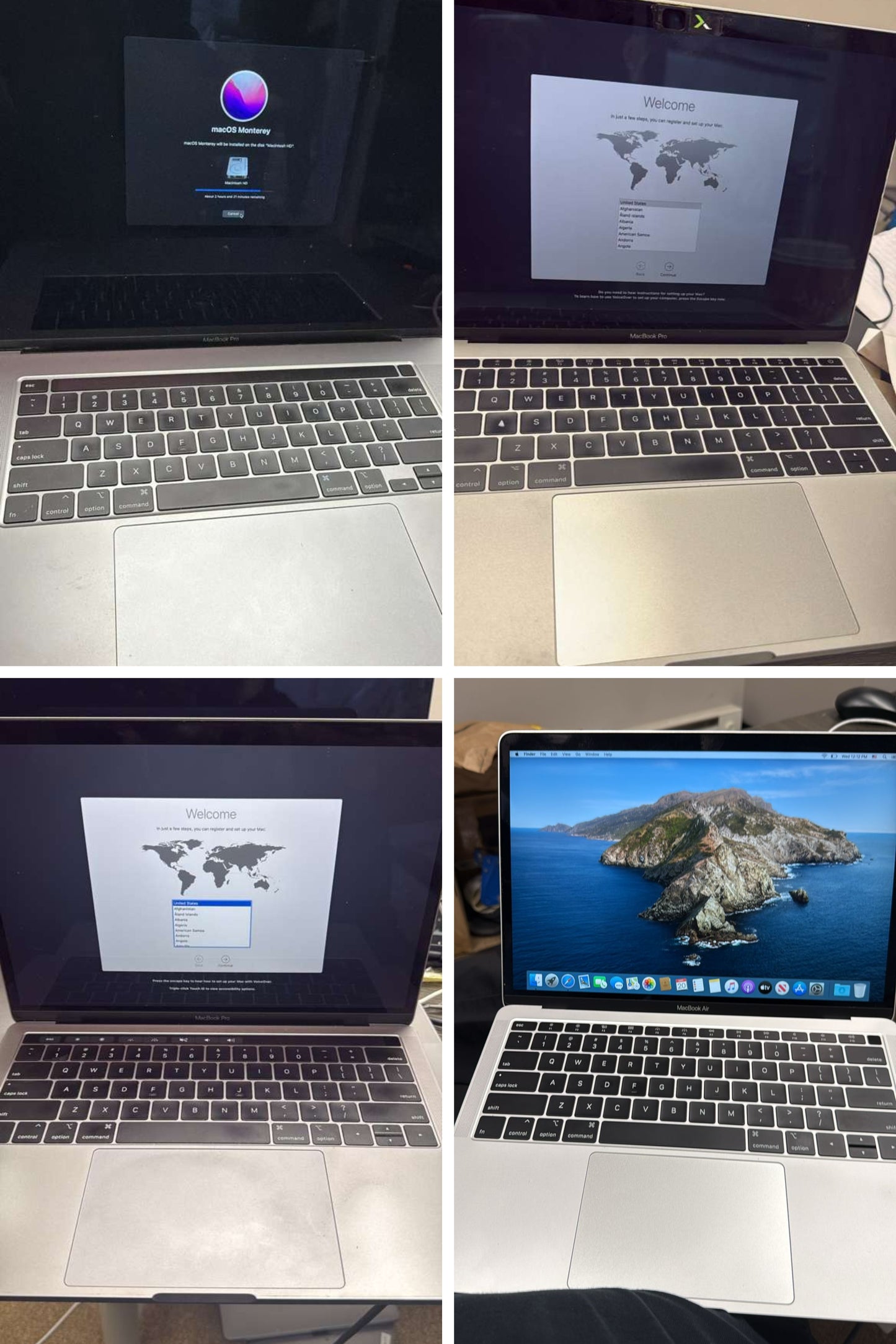 Lot of 90 Macbook Pro & Macbook Air (Read Description)