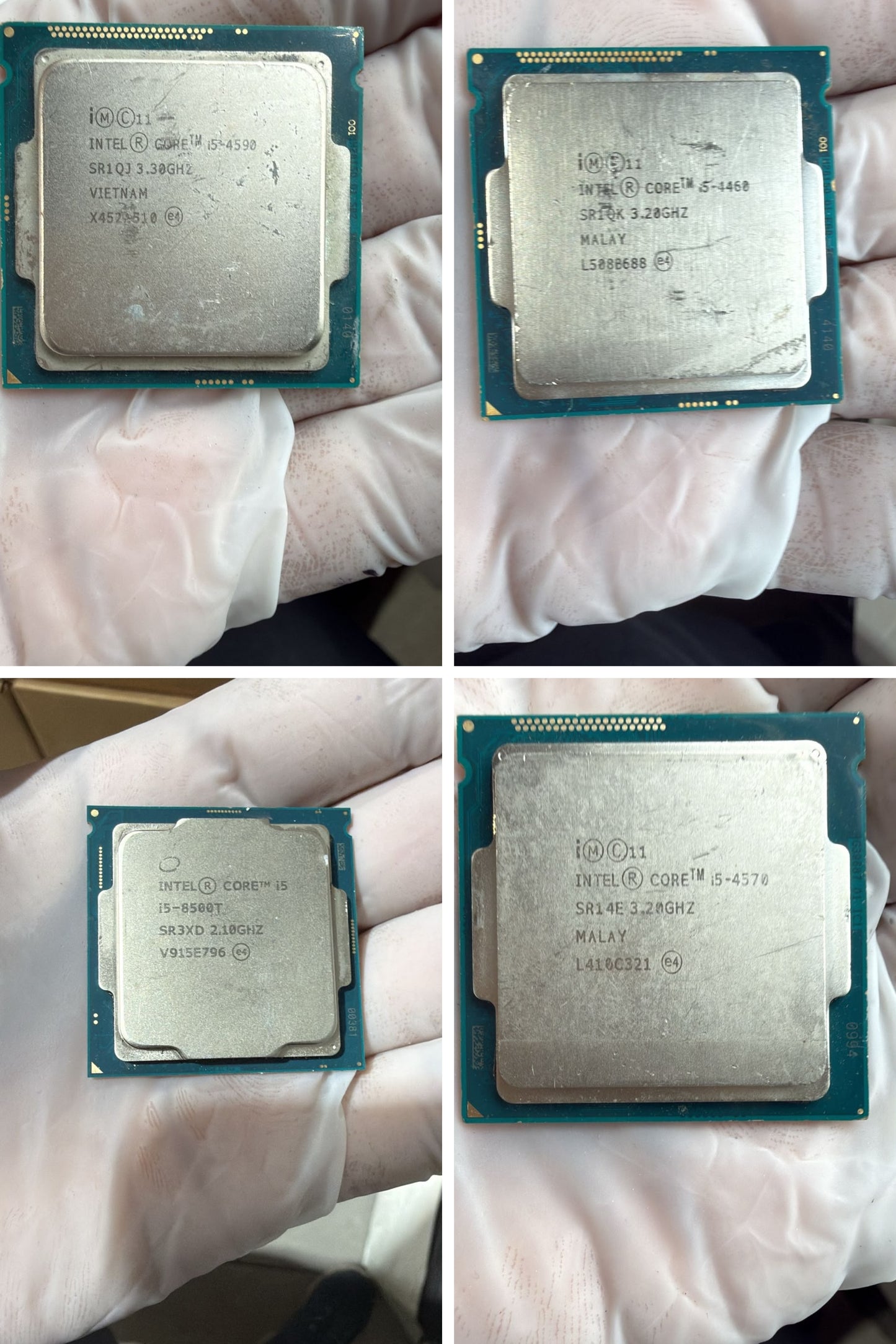 Lot of 54 Mix Processors Core-i3, Core-i5, Core-i7 (Read Description)