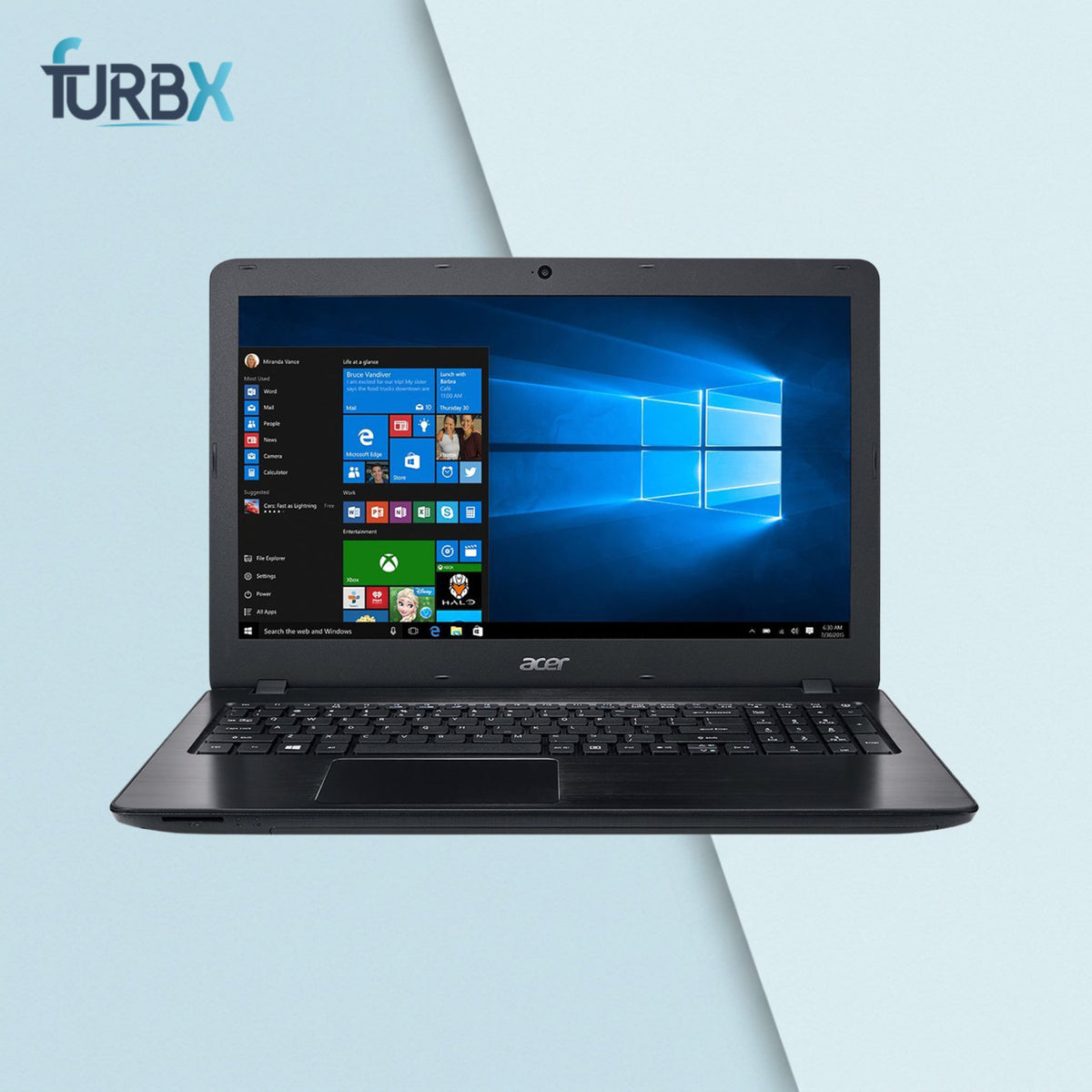 Acer Aspire F5-573G 15.5" i7-7500U 16GB RAM 256GB SSD without Adapter