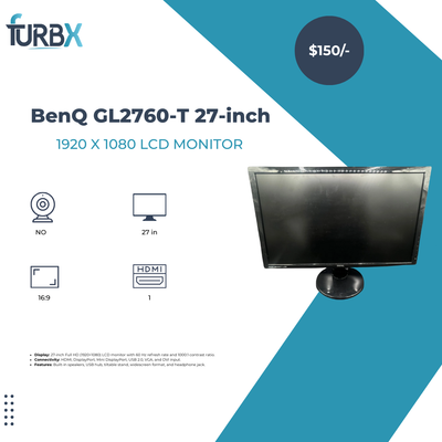 BenQ GL2760-T 27-inch 1920 x 1080 LCD Monitor