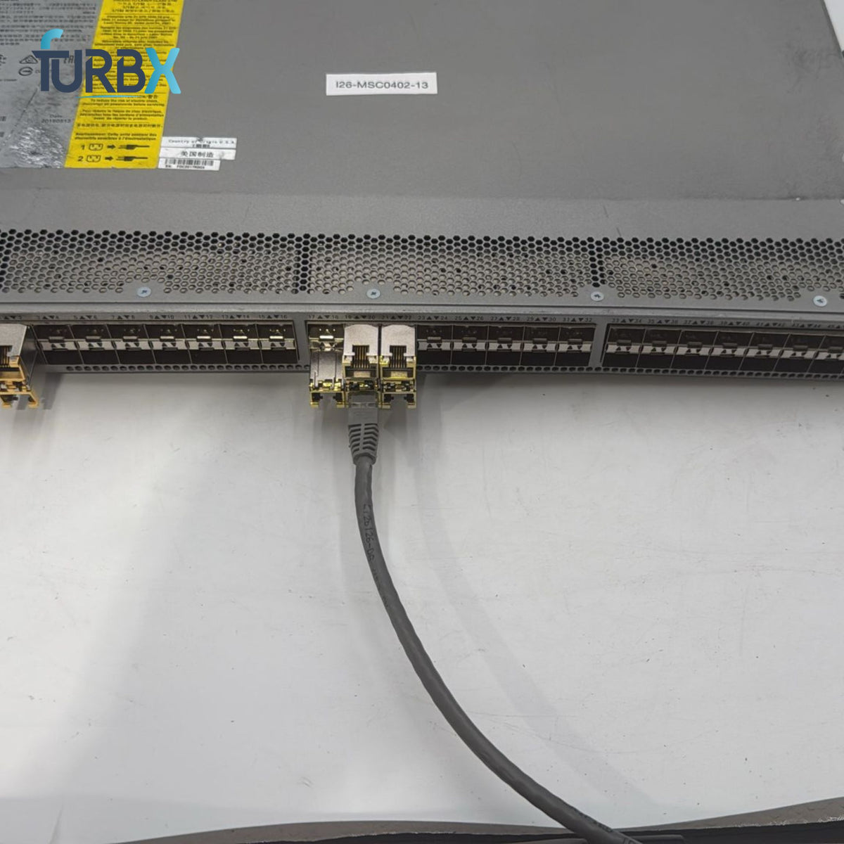 Cisco Nexus N3K-C3548P-10GX V01 48x SFP+ 10G Ports Switch No Power Cord