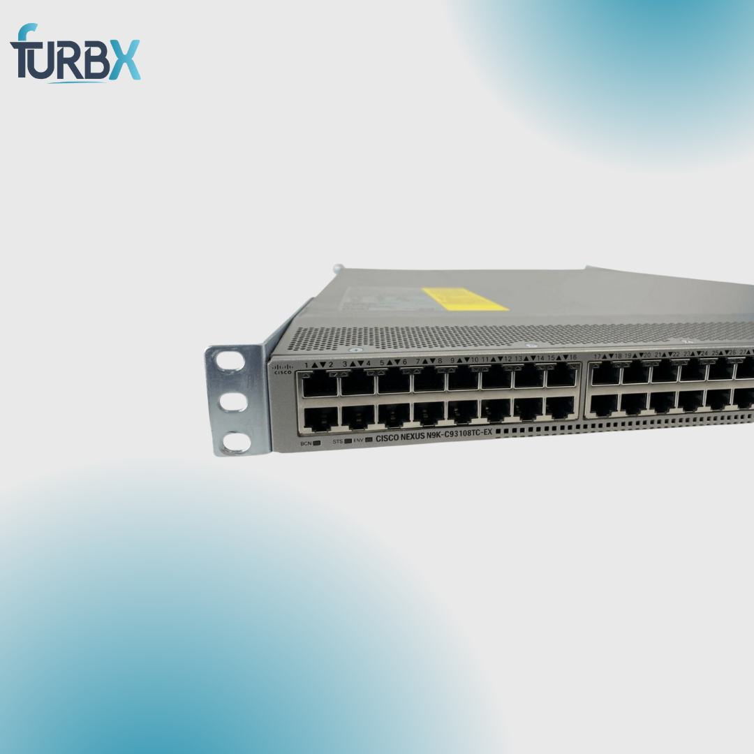 Cisco Nexus N9K-C93108TC-EX V0 48 Port Ethernet Switch
