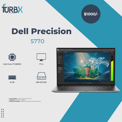 Dell Precision 5770 17" Mobile Workstation