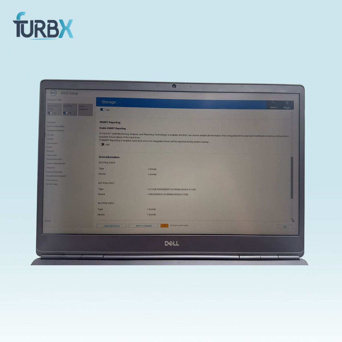 Dell Precision 7760 17.3" i7-11850H 16GB 512GB SSD NVIDIA T1200 without Adapter