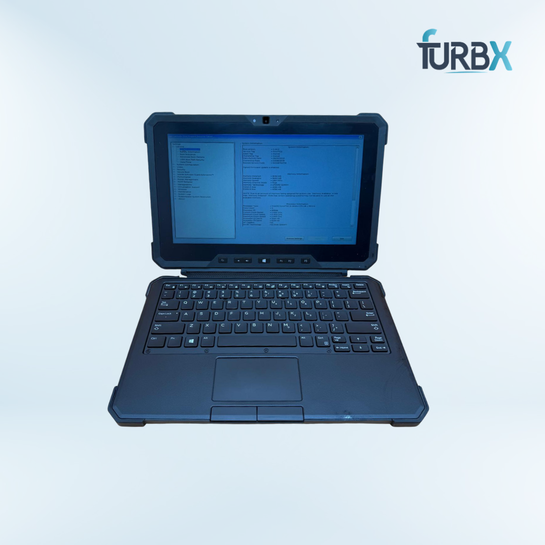 Dell Rugged 7212 i5 8th Gen 8Gb 256Gb Used