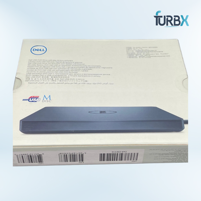 Dell Slim DVD Compact USB Drive CD DVD +/- RW Windows DW316