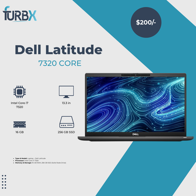 Dell Latitude 7320 Core-i7-11th Gen 13.3″ Display