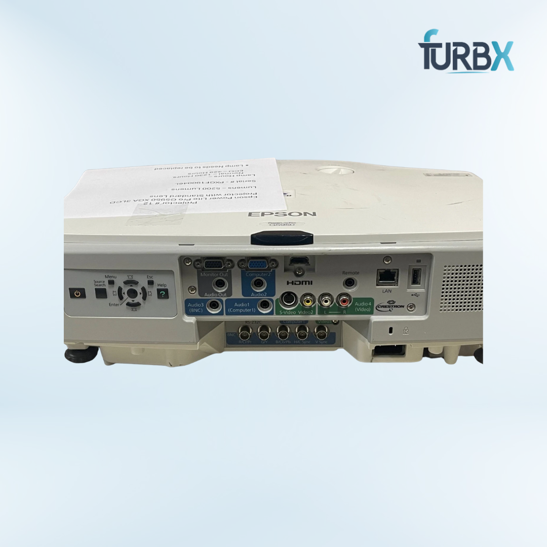 Epson PowerLite Pro G5950 H349A Projector (Without Power Cord & Remote)