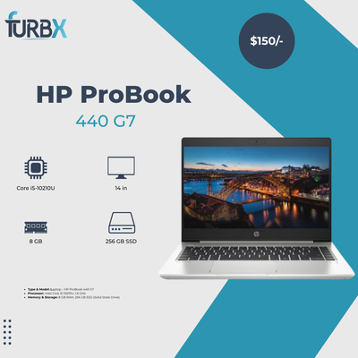 HP ProBook 440 G7 Core i5-10th Gen 8 Gb, 256 Gb