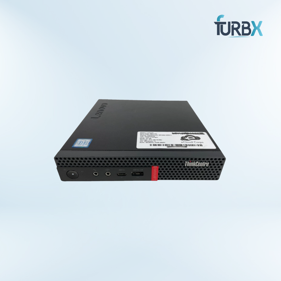 Lenovo ThinkCentre M720Q Gen 2 Core i5-10th Gen 8GB 256GB With Adapter