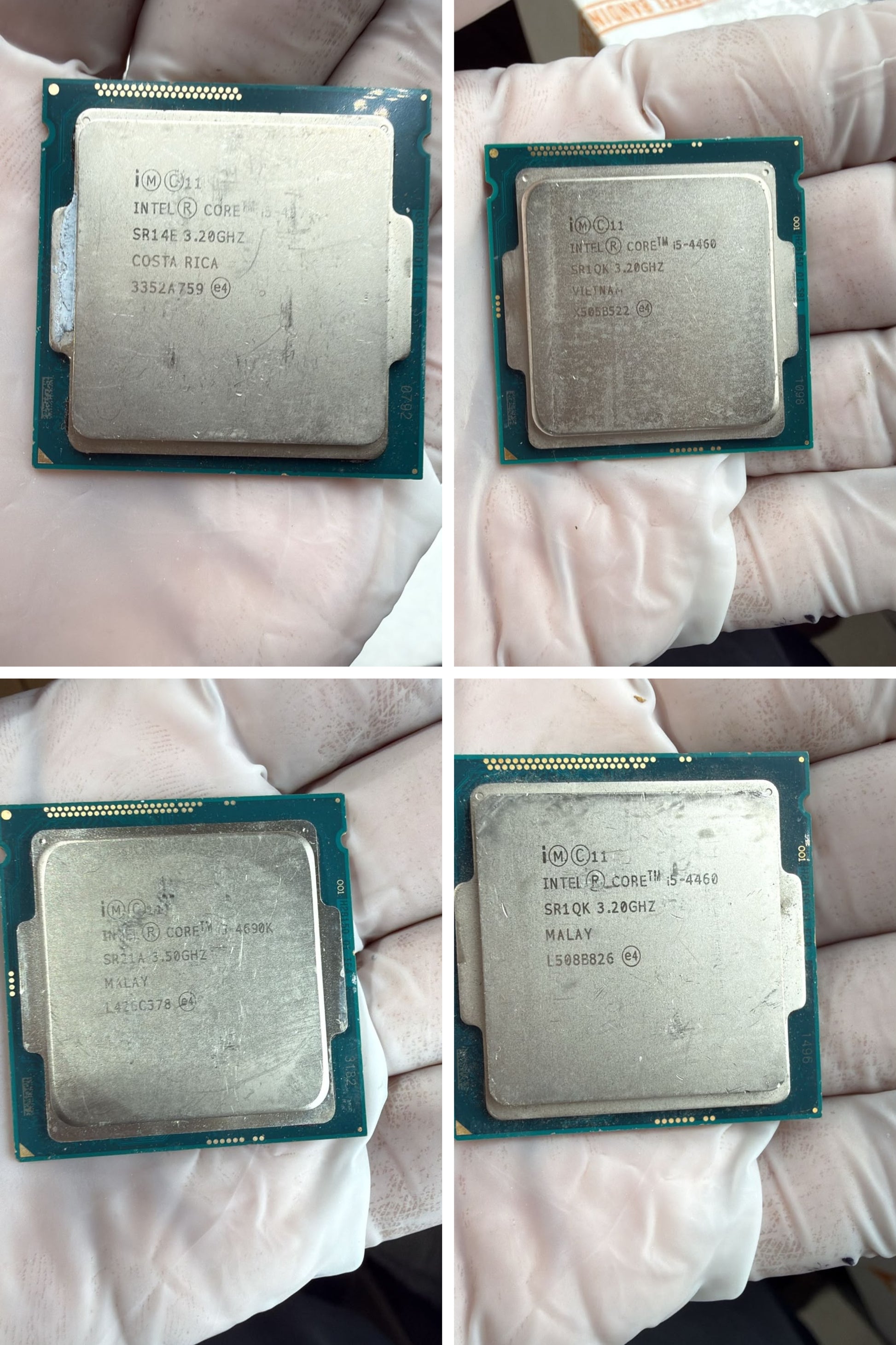 Lot of 54 Mix Processors Core-i3, Core-i5, Core-i7-1