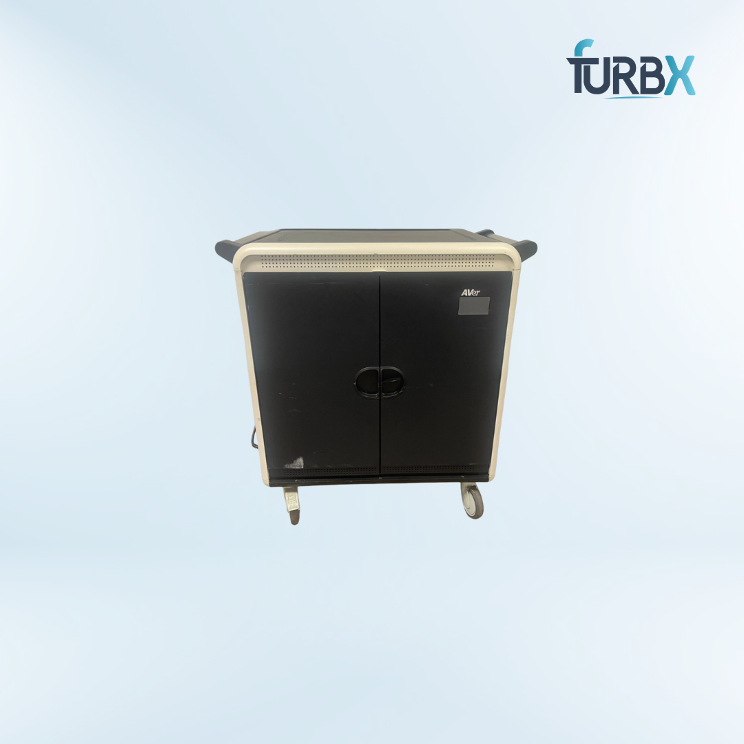 Lot of 6 AVer TabChargeCT2 A2A1 & LocknCharge Carrier 40 Charging Cart