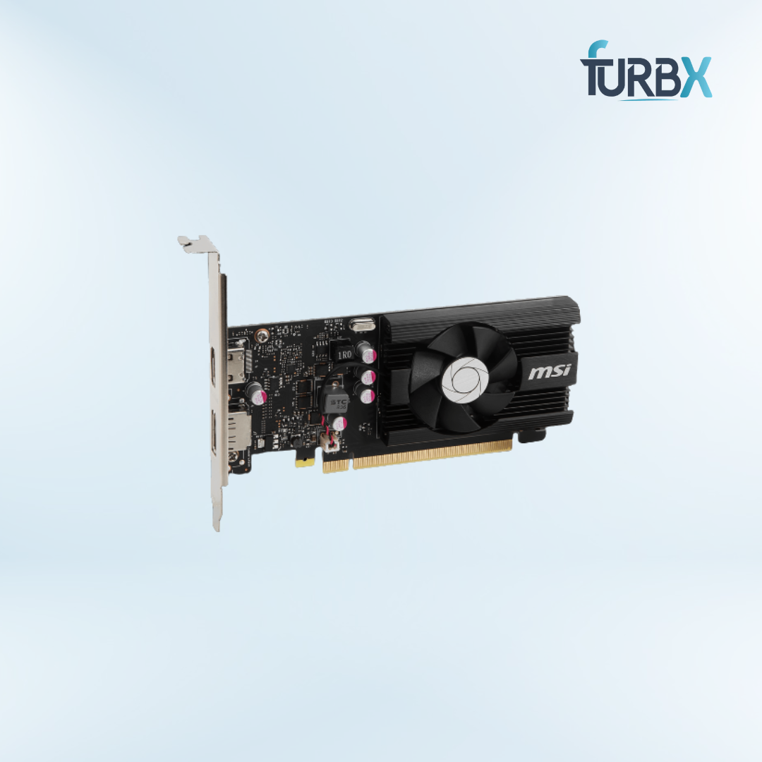 MSI GeForce GT 1030 LP OC 2GB DDR4 64-bit Graphics Card