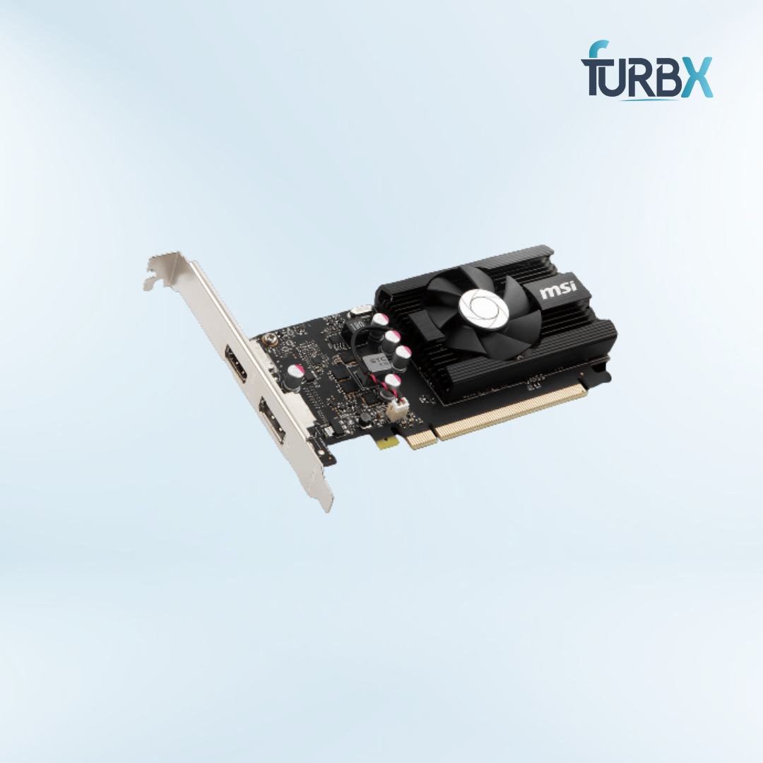 MSI GeForce GT 1030 LP OC 2GB DDR4 64-bit Graphics Card