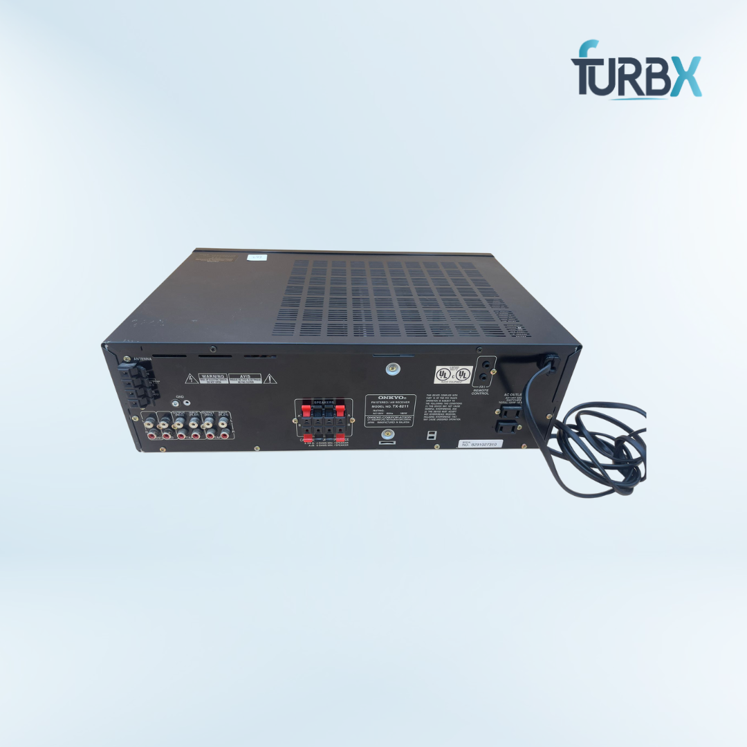 Onkyo TX-8211 Receiver Amplifier AM FM Stereo Audio Component Phono Input 180W