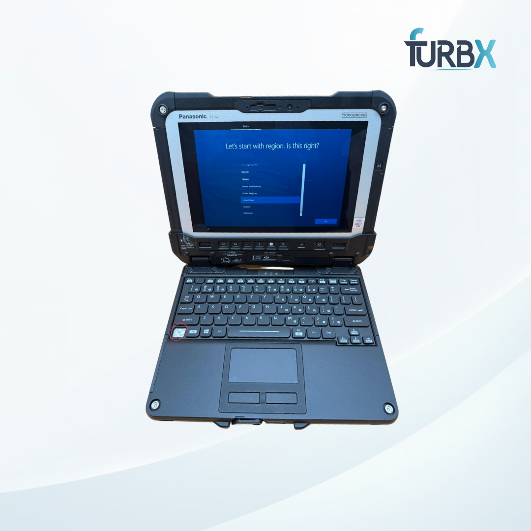 Panasonic FZ-G2 i7 10th Gen 16 Gb 512 Gb With Adapter (Used Ctrl Button Missing)