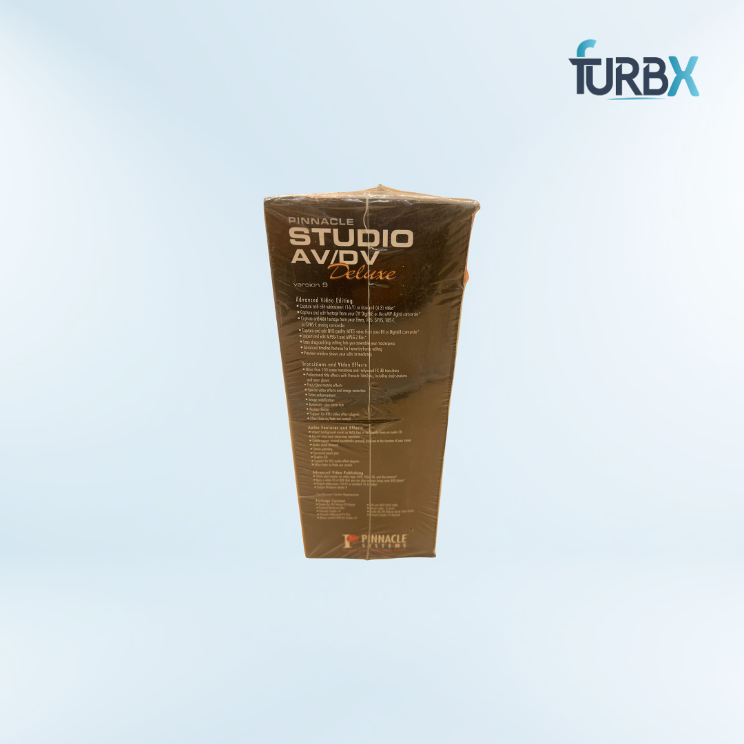 Pinnacle Studio Av/Dv Deluxe Version 9
