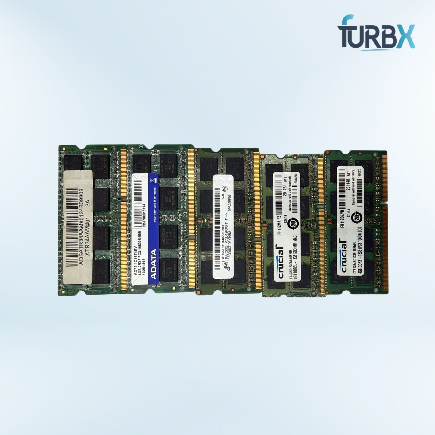 Lot of 107 Mixed RAMs 2GB, 4GB, & 8GB | DDR4 & DDR3