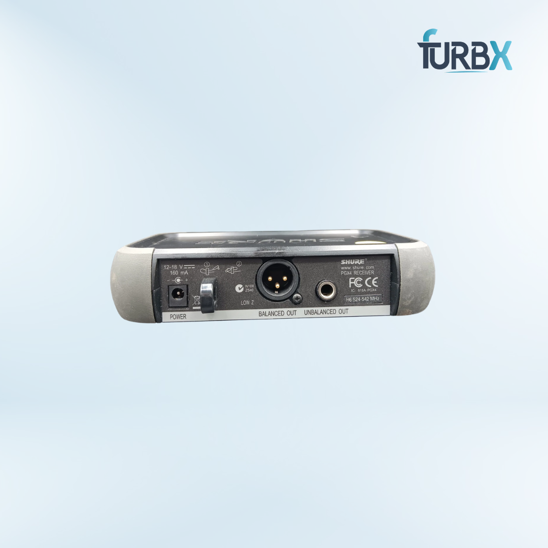 Shure PGX4 H6 Wireless Receiver 536-549 MHz (Without Adapter)