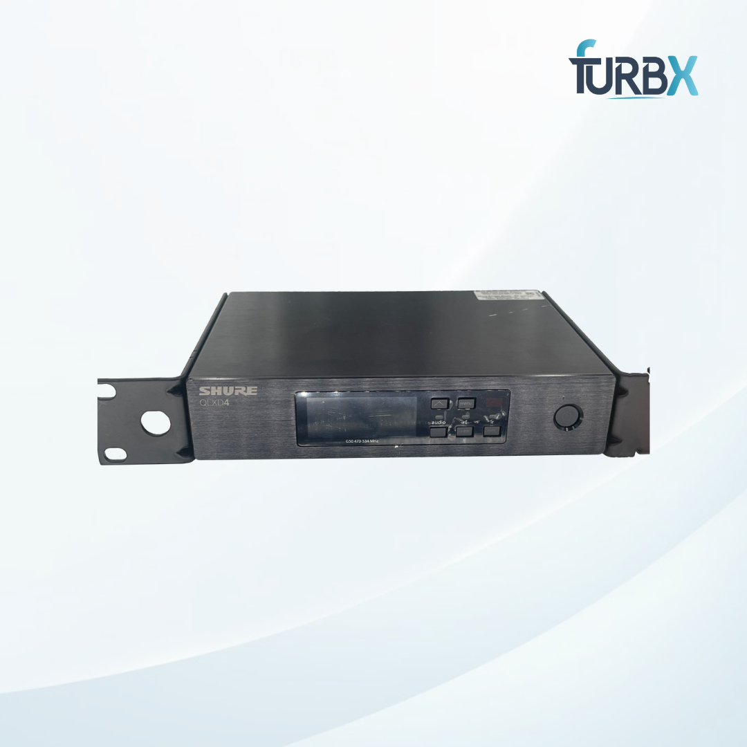 Shure QLXD4 G50 (470-634MHz) Digital Wireless Receiver
