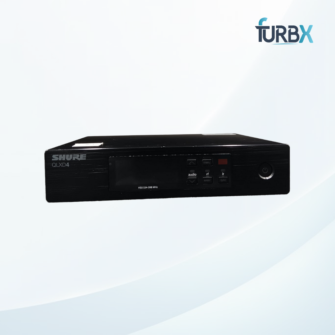 Shure QLXD4 H50 Wireless System 534-598 MHz (Without Antenna & Adapter)