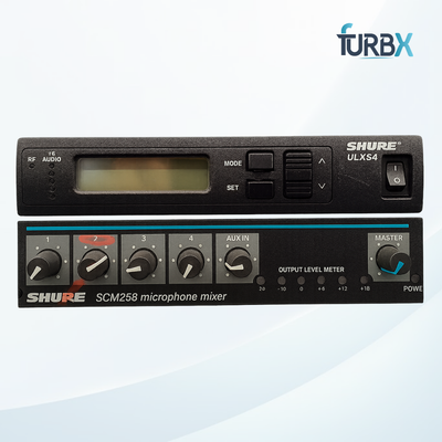 Shure ULXS4-M1 With SHURE SCM268 4-Channel (Without Antenna & Adapter)