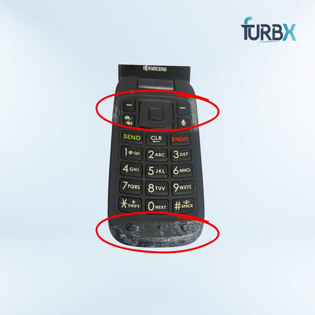 Kyocera Cadence LTE S2720 LTE 4G Verizon Flip Phone Used