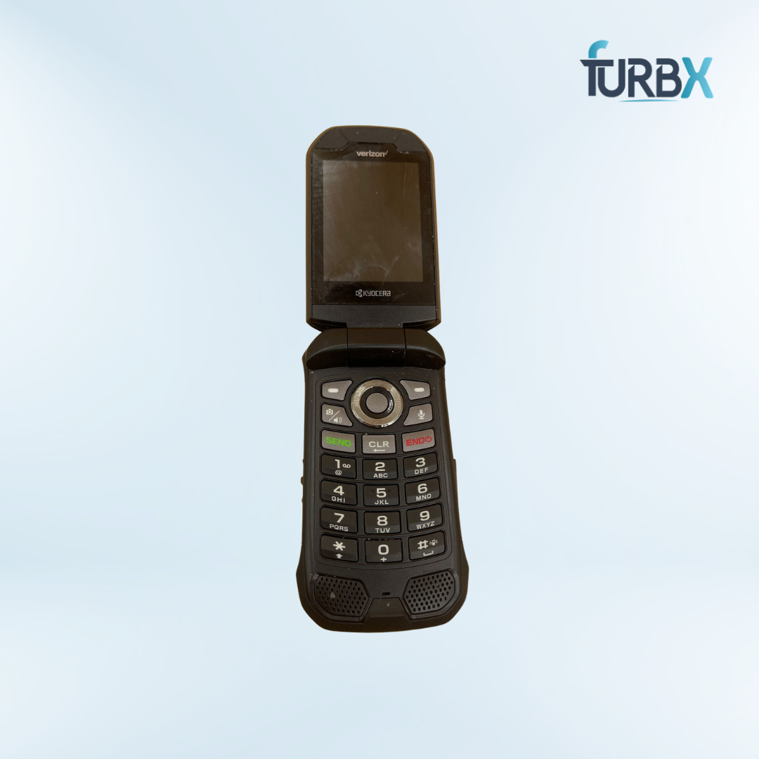 Sonim XP3 XP3800 Flip phone (Black) 5MP IP68 8GB Android Used Without Battery