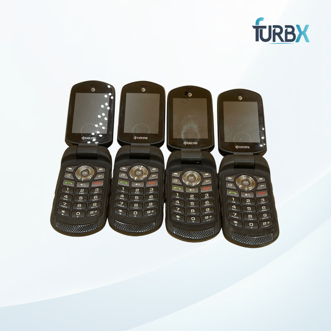 Kyocera DURAXE E4710 GSM AT&T LTE 4G 5MP CAMERA Android FLIP Phone